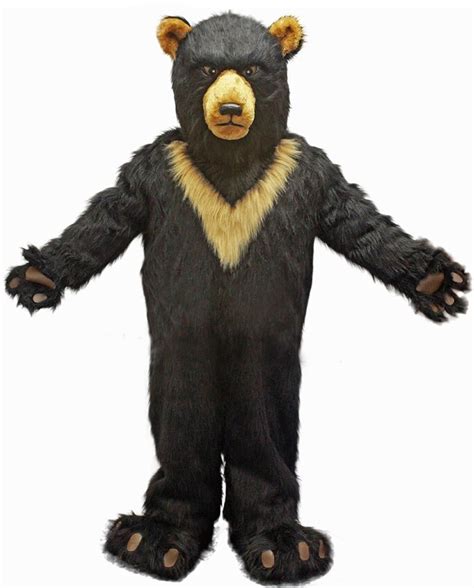 Black Bear Mascot Attire: Enhancing Brand Identity